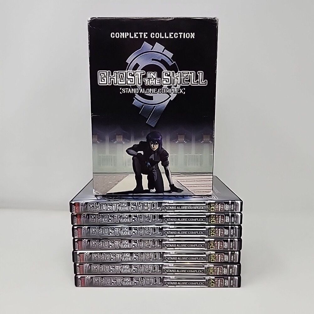 Ghost in the Shell: Stand Alone Complex DVD Set Vol 1-7 Anime Volume #5 MISSING